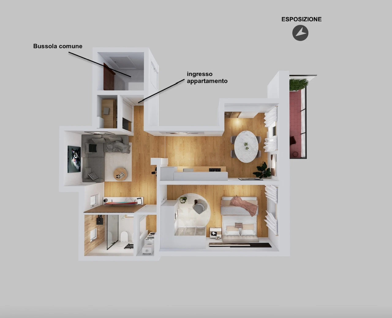 Planimetria Interno C