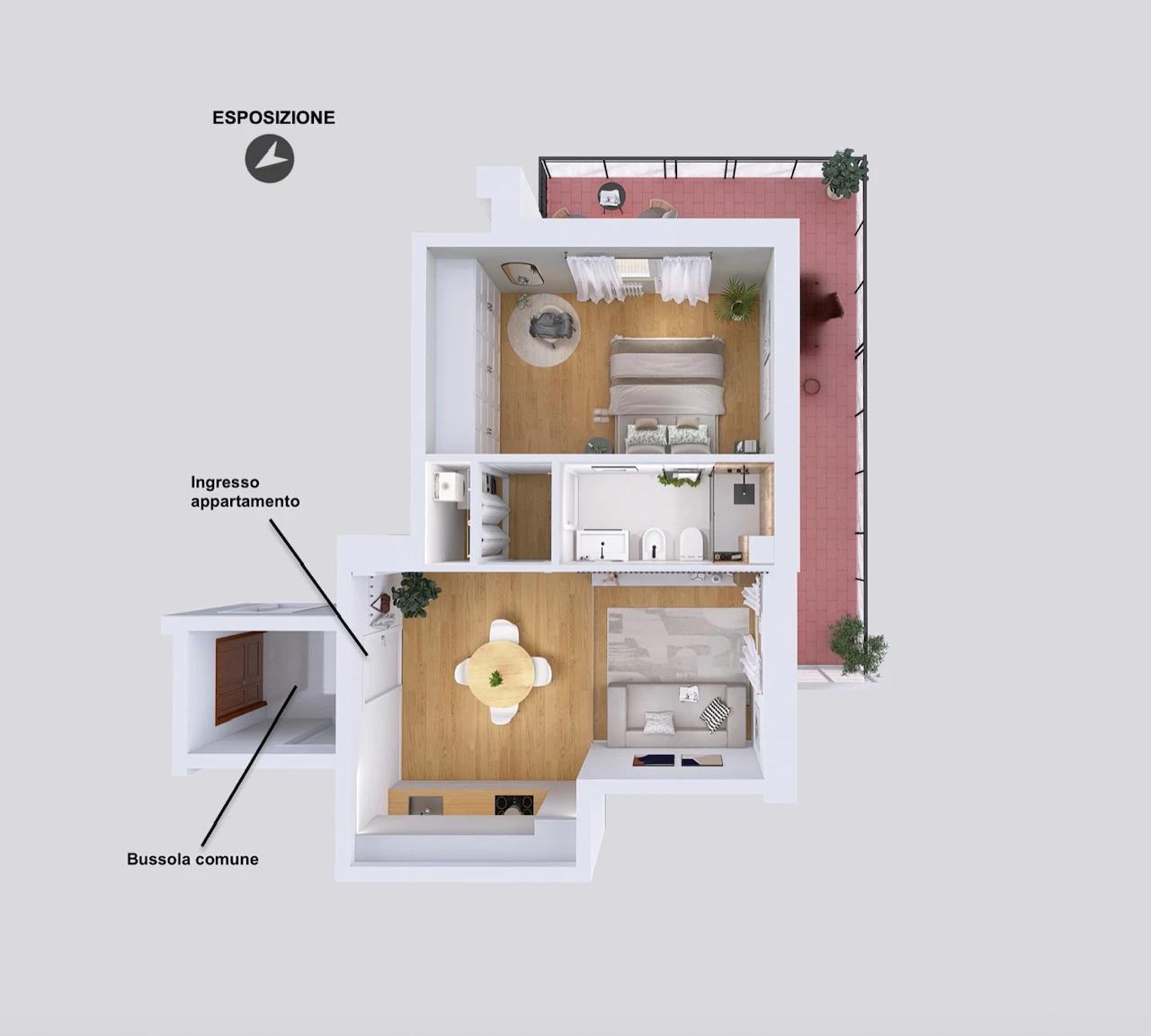 Planimetria Interno B